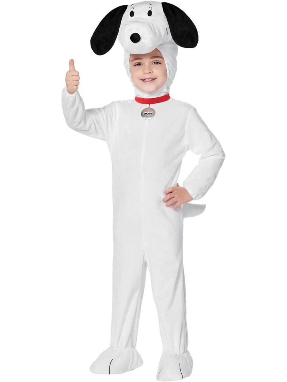 Adorable Toddler Snoopy Jumpsuit Costume - Official Peanuts Halloween Outfit